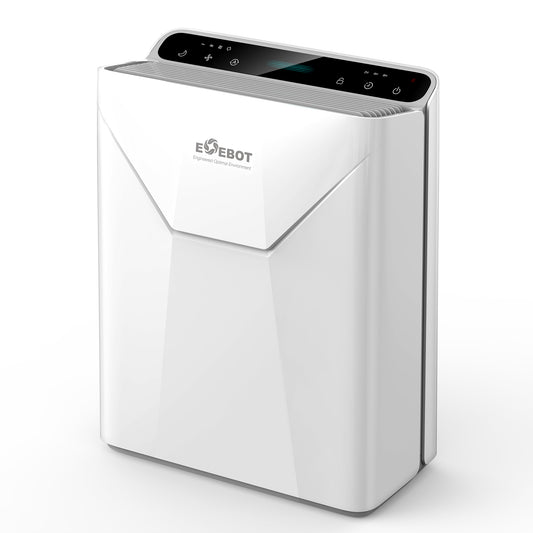 Air Purifier for Home Large Room Up to 2,390 Ft², HEPA Air Purifiers with Washable Pre-Filter, Quiet HEPA Air Filter, Sleep Mode, Air Quality Monitor, Air Cleaner for Pets Hair, Dust, Smoke